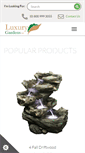 Mobile Screenshot of luxurygardensuk.com